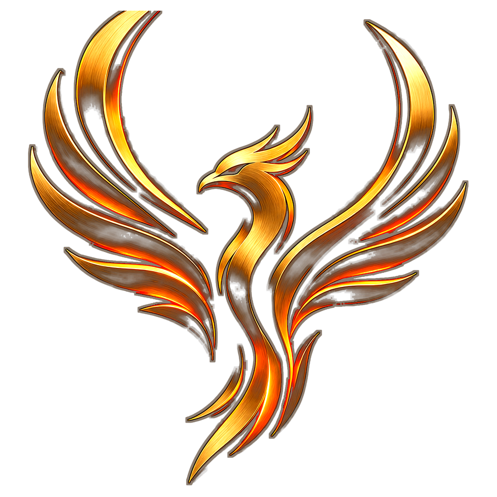 Phoenix Hibachi 3D phoenix logo